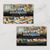 Carte de visite virtuelle EventSphere Connectez-vo (Devant / Derrière)
