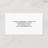 Carte De Visite Vis circulaire | Bois (Dos)