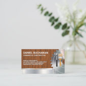 Carte De Visite Vis circulaire | Brosse de marteau matériel (Debout devant)