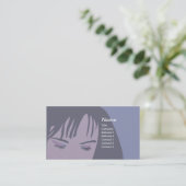 Carte De Visite Visage (Debout devant)