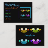 Carte De Visite Visage de singe ! (Devant / Derrière)