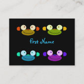 Carte De Visite Visage de singe ! (Dos)