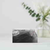 Carte De Visite visage de voiture de rassemblement dans l'avant (Debout devant)