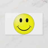 Carte De Visite Visage heureux (Devant)