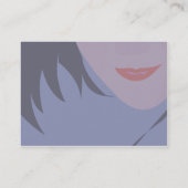 Carte De Visite Visage - potelé (Dos)