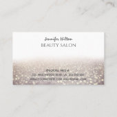 Carte De Visite Visage sensuel moderne attrayant (Dos)