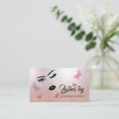 Carte De Visite Visage sensuel moderne attrayant (Debout devant)