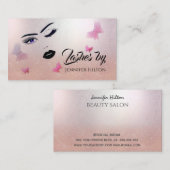 Carte De Visite Visage sensuel moderne attrayant (Devant / Derrière)