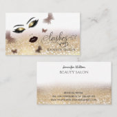 Carte De Visite Visage sensuel moderne attrayant (Devant / Derrière)