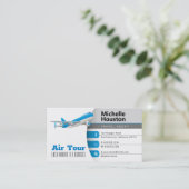 Carte De Visite Visite aérienne | Agent de voyage (Debout devant)