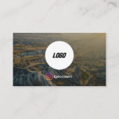 Carte De Visite Visite de l'agence de voyage (Dos)