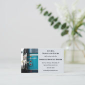 Carte De Visite Visite guidée et bus de fête (Debout devant)