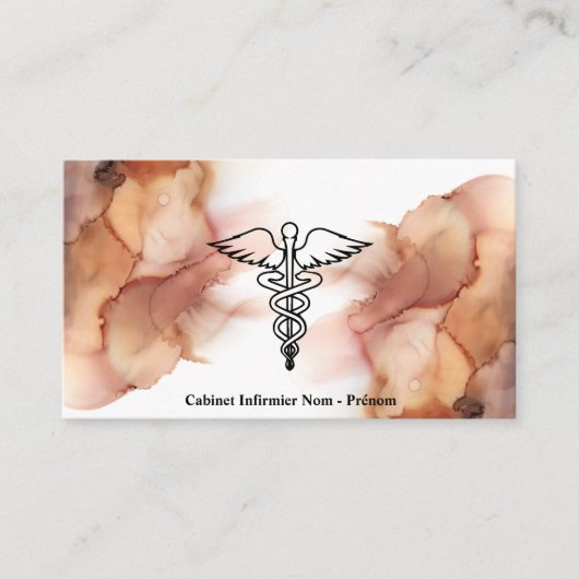 Carte de visite visitekaartje (Voorkant)