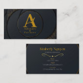 Carte de visite visitekaartje (Voorkant / Achterkant)