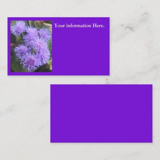 Carte De Visite Visomesse (Devant / Derrière)