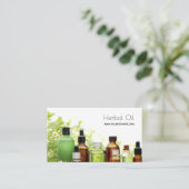 Carte De Visite Vitamines de fines herbes de site d'E-Magasin (Debout devant)