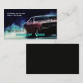 Carte De Visite Vitesse légère de course de rue de route de (Devant / Derrière)