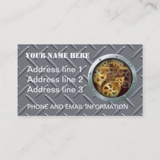 CARTE DE VISITE VITESSES (Devant)