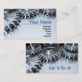 Carte De Visite Vitesses (Devant / Derrière)