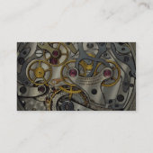 Carte De Visite Vitesses abstraites de montre (Dos)