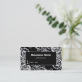 Carte De Visite Vitesses argentées 3 de Steampunk (Debout devant)