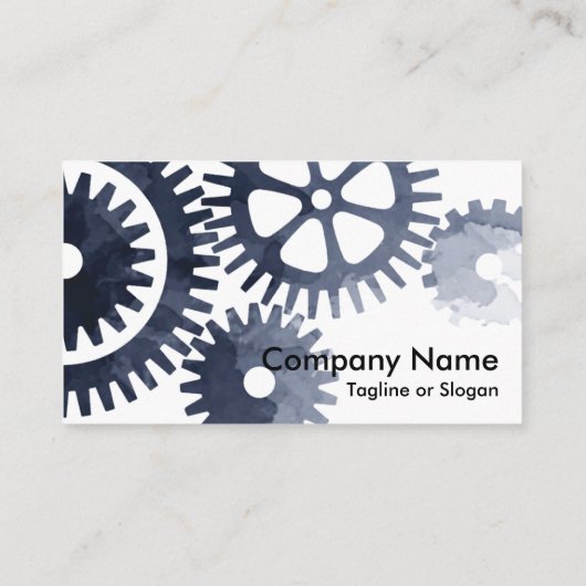 Carte De Visite Vitesses d'aquarelle (Dos)