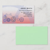 Carte De Visite Vitesses mécaniques rouges (Devant / Derrière)