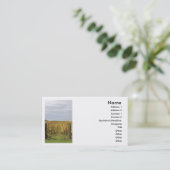 Carte de visite viticole (Debout devant)