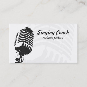 Carte De Visite Vocaliste