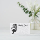 Carte De Visite Vocaliste (Debout devant)