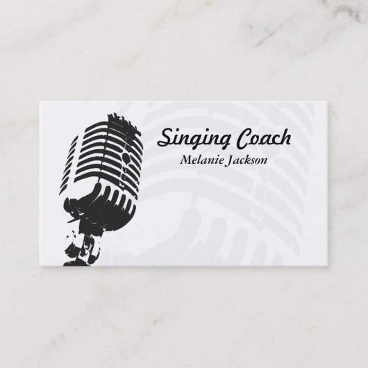 Carte De Visite Vocaliste (Devant)