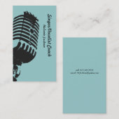 Carte De Visite Vocaliste (Devant / Derrière)