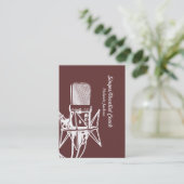 Carte De Visite Vocaliste (Debout devant)