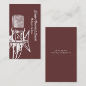 Carte De Visite Vocaliste (Devant / Derrière)