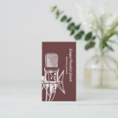 Carte De Visite Vocaliste (Debout devant)