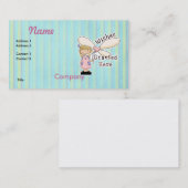 Carte De Visite Voeux Accordés Fairy Godmère (Devant / Derrière)