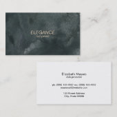 Carte De Visite Vogue Artistique (Devant / Derrière)