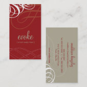 CARTE DE VISITE :: vogue design 11 (Devant / Derrière)