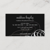 CARTE DE VISITE :: vogue design 2 (Dos)