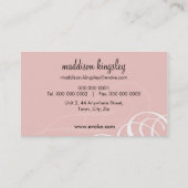 CARTE DE VISITE :: vogue design L16 (Dos)