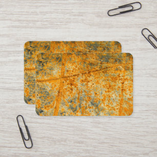 Carte De Visite voie de la rouille acide
