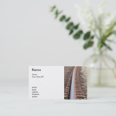 Carte De Visite Voie de train (Debout devant)