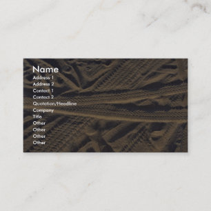 Carte De Visite Voies de pneu