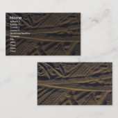 Carte De Visite Voies de pneu (Devant / Derrière)