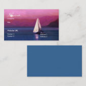 Carte De Visite Voile (Devant / Derrière)