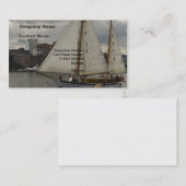 Carte De Visite Voile (Devant / Derrière)