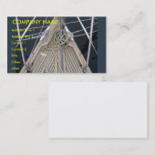 Carte De Visite Voile (Devant / Derrière)