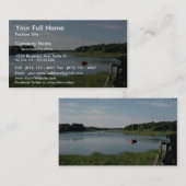 Carte De Visite Voilier, crique de Stepstone, Cape Cod, le (Devant / Derrière)