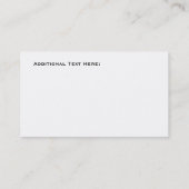 Carte De Visite Voilier de coucher du soleil (Dos)