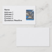 Carte De Visite Voiliers (Devant / Derrière)